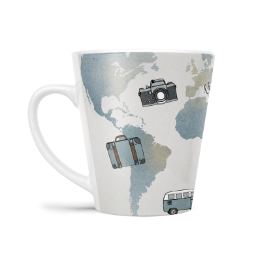 Fotohrnček latte malý - originálny darček - Travel